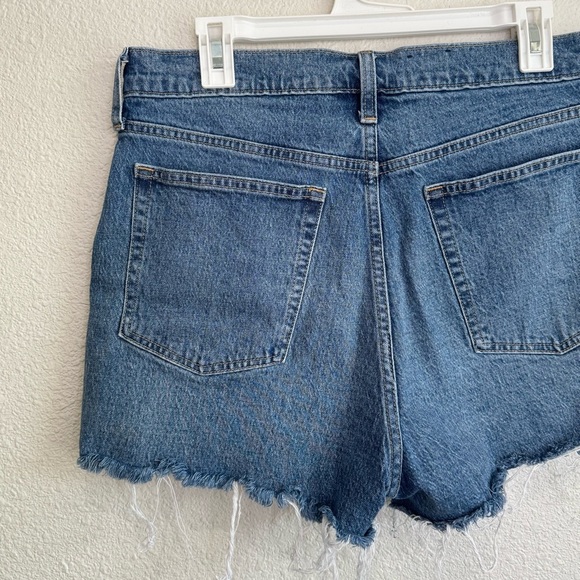 Gap Womens Size 31/12r Cheeky Short Sky High Medium Wash Festival Boho Casual - Picture 8 of 9